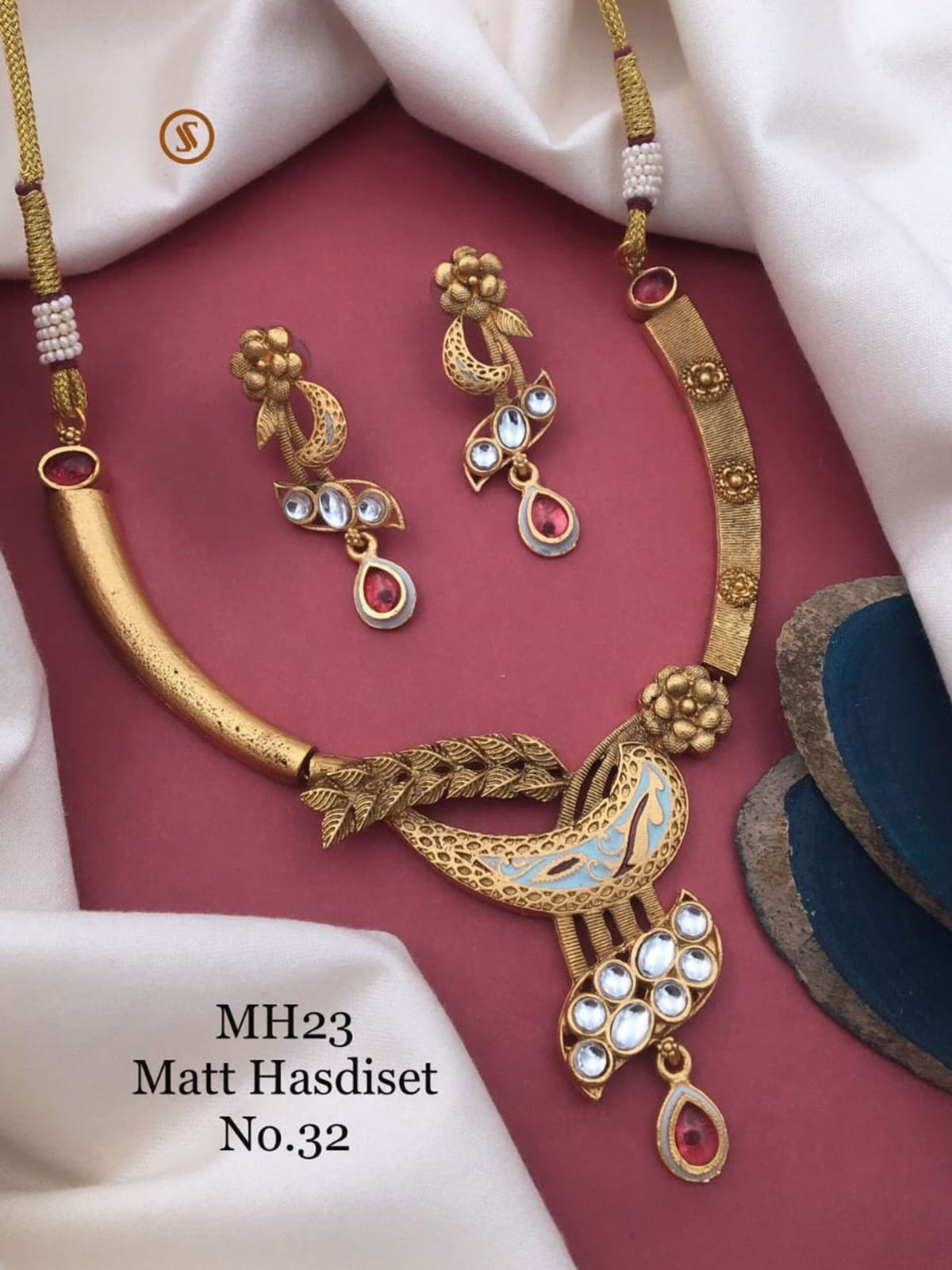 23 MH Designer Matte Hasadi Set Wholesale Price In Surat
